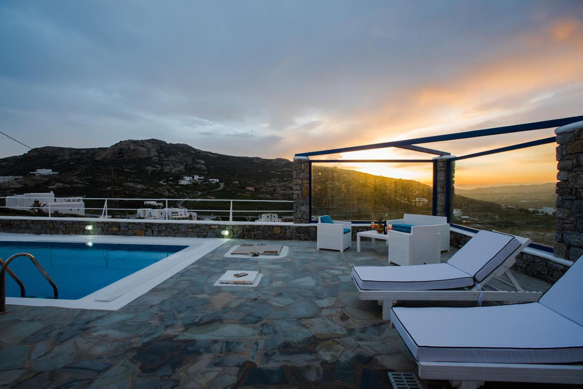 Mykonos Pro-Care Suites Ано Мера Екстер'єр фото