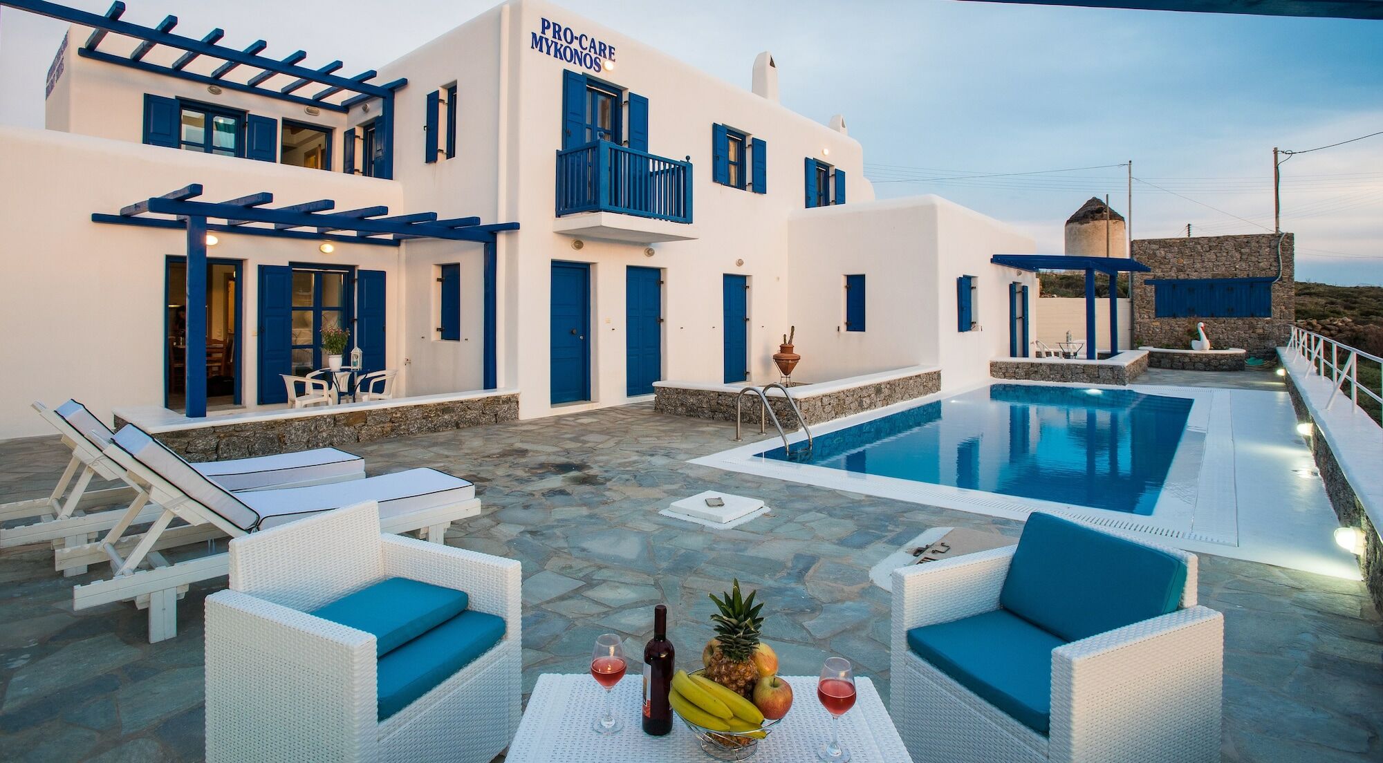 Mykonos Pro-Care Suites Ано Мера Екстер'єр фото